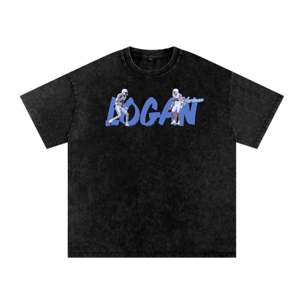 Logan Hartman Snow Washed Oversized TEE