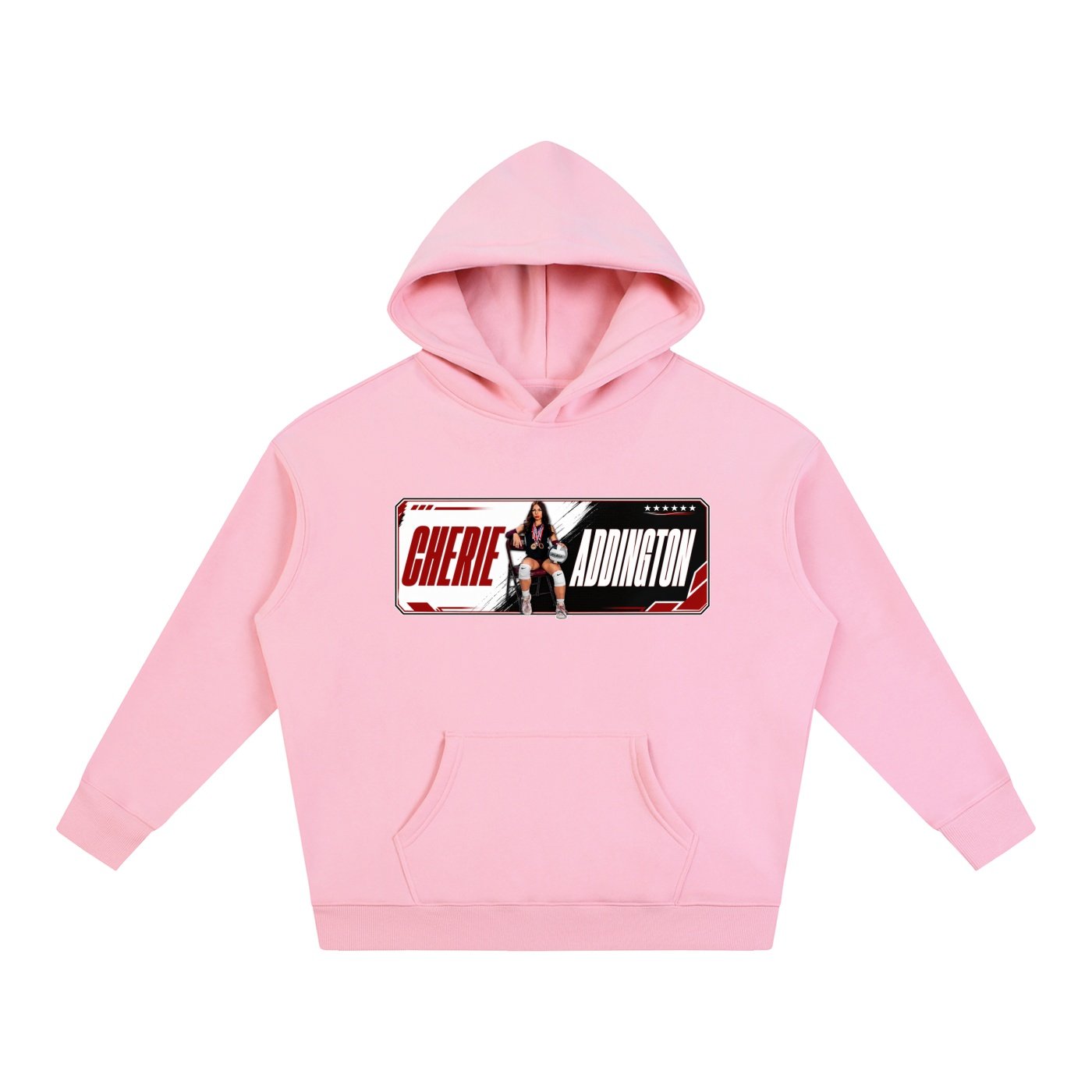 Cherie Addington Oversize Fleeced Hoodie - Image 5