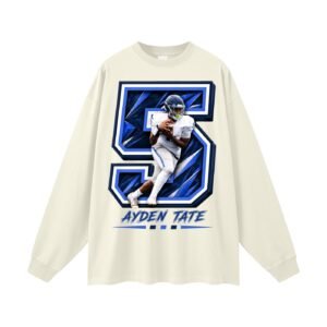 Ayden Tate Unisex Long Sleeve T-Shirt - Image 3