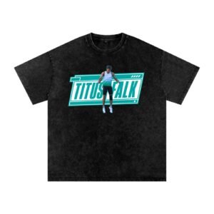 Titus Falk Snow Washed Oversized TEE - Image 1
