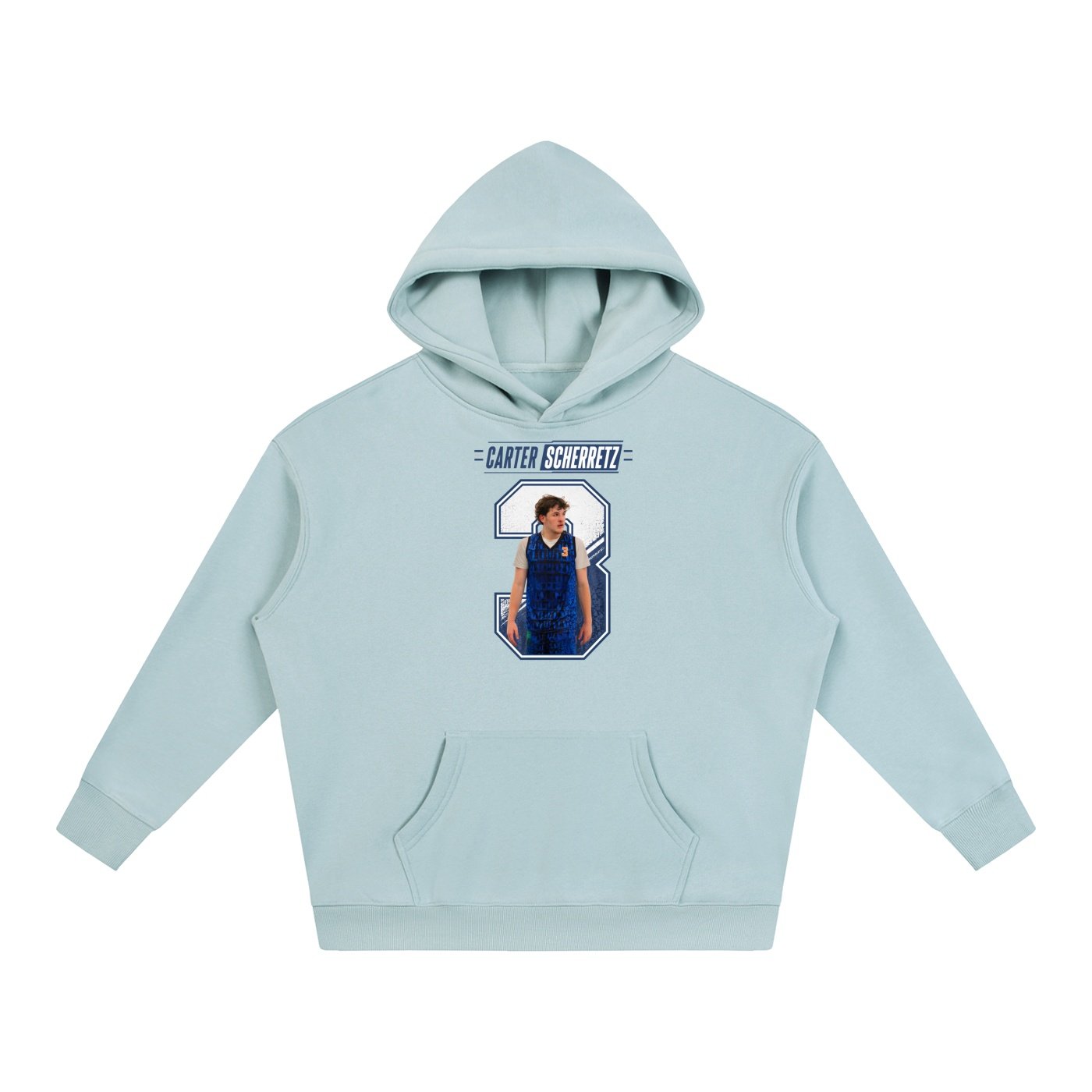 Carter Scherretz Oversize Fleeced Hoodie - Image 3