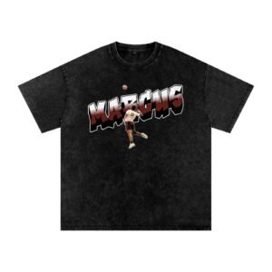 Marcus Riley Snow Washed Oversized TEE - Image 1