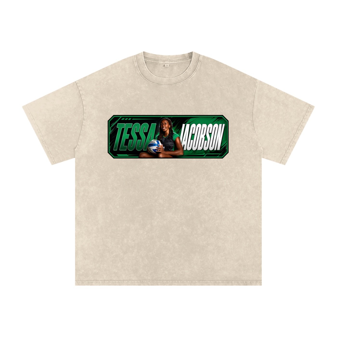 Tessa Jacobson Snow Washed Oversized TEE - Image 2