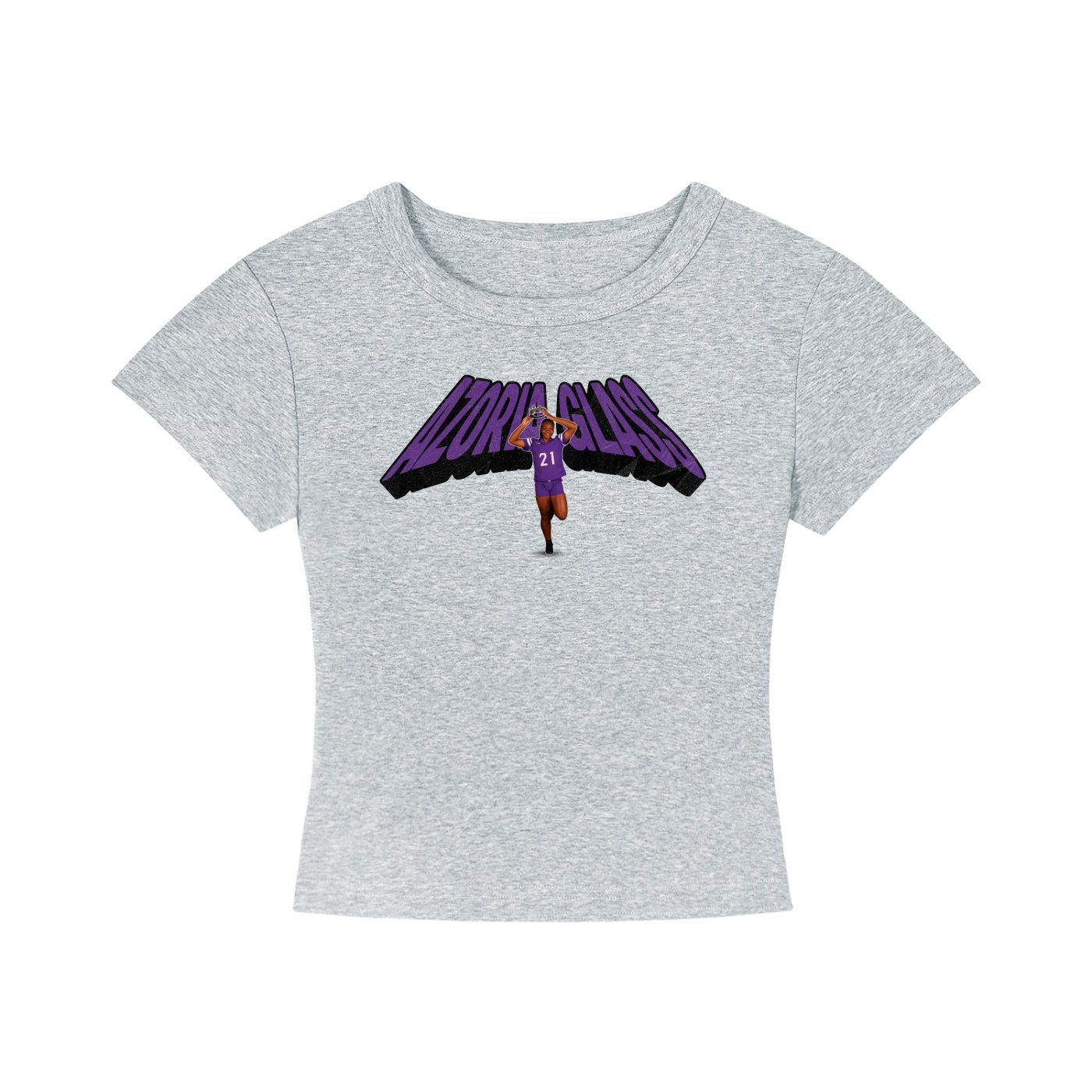 Azoria Glass Women's CropTop - Image 3