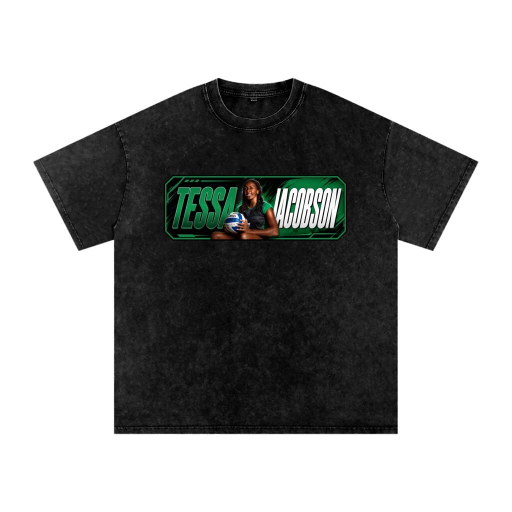 Tessa Jacobson Snow Washed Oversized TEE