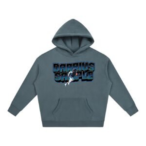 Darrius Sample Oversize Fleeced Hoodie - Image 4