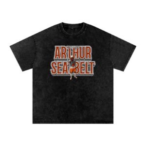 Arthur Seatbelt Jones Snow Washed Oversized TEE - Image 1