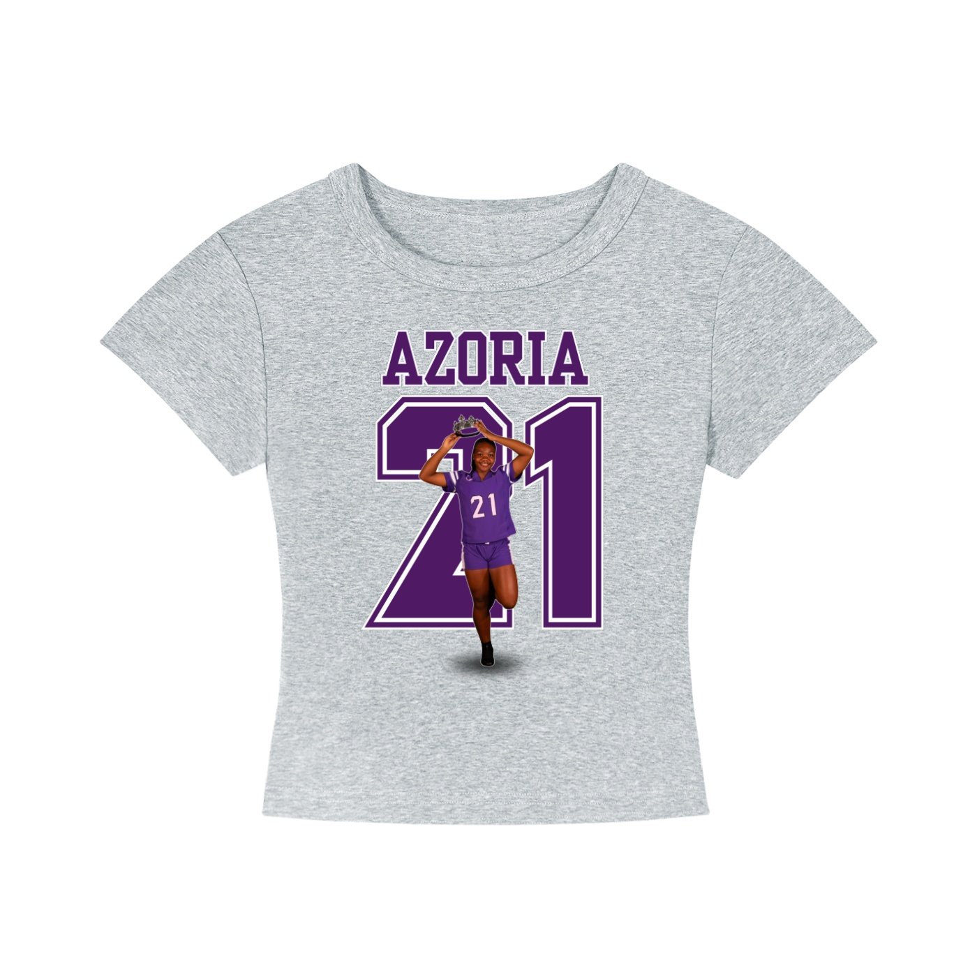 Azoria Glass Women's CropTop - Image 3