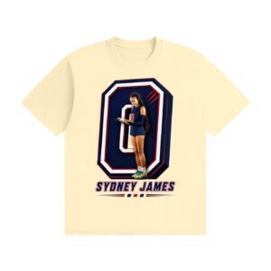 Sydney James Unisex Cotton T-Shirt - Image 3