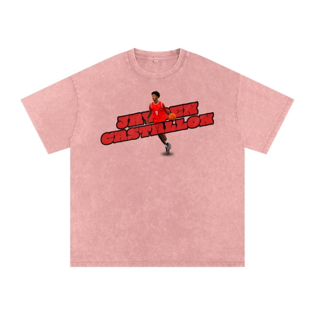 Jayden Castellon Snow Washed Oversized TEE