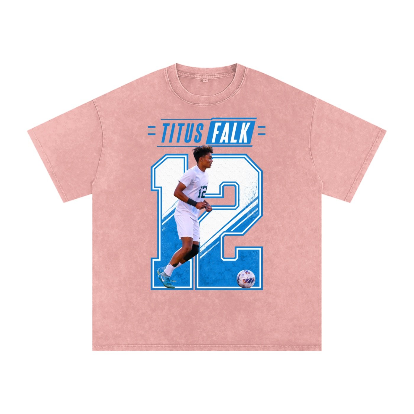 Titus Falk Snow Washed Oversized TEE - Image 5