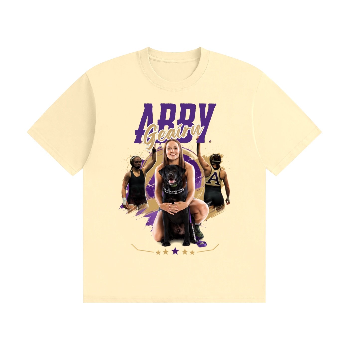 Abby Geairn Unisex Cotton T-Shirt - Image 3