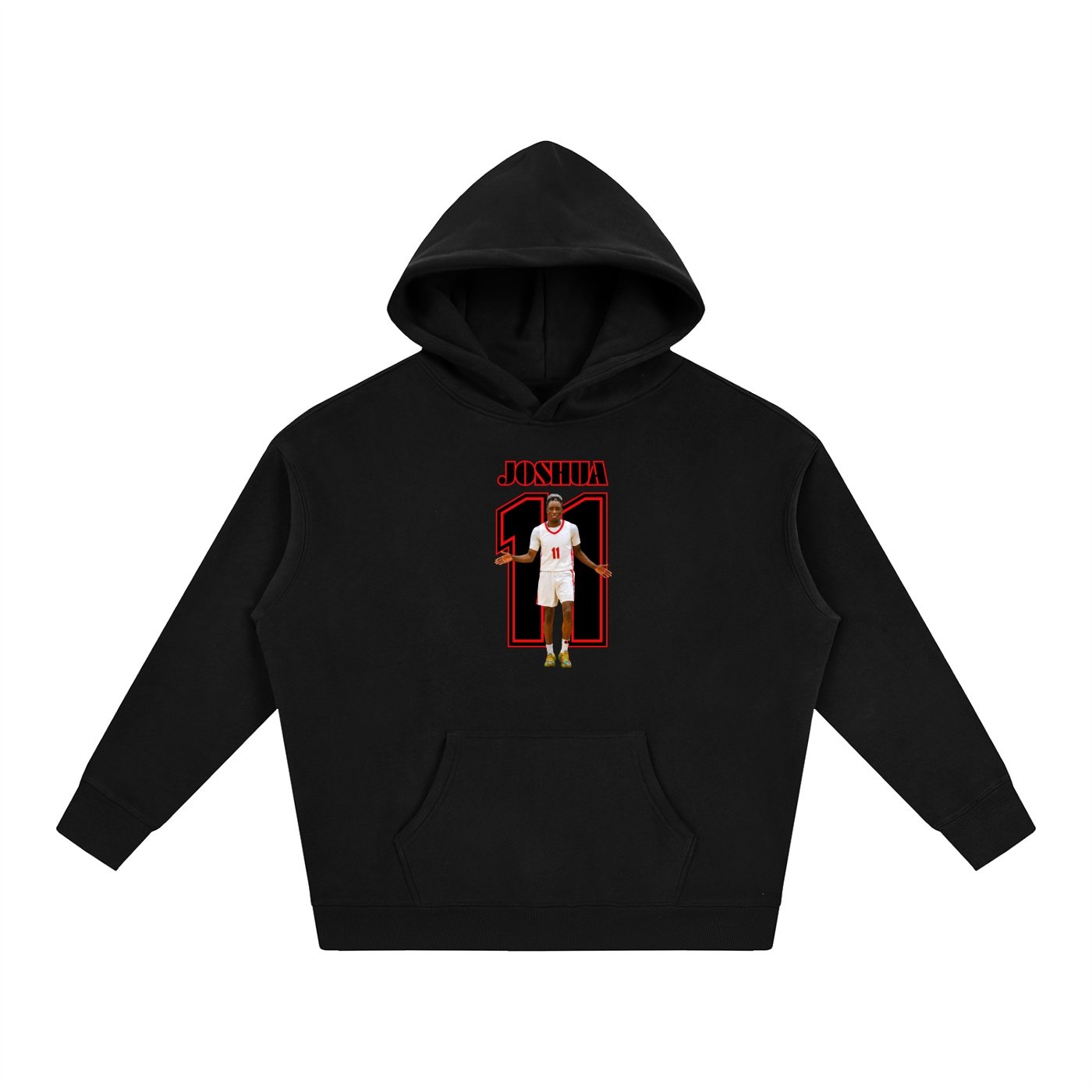 Joshua Richardson Oversize Fleeced Hoodie - Image 1