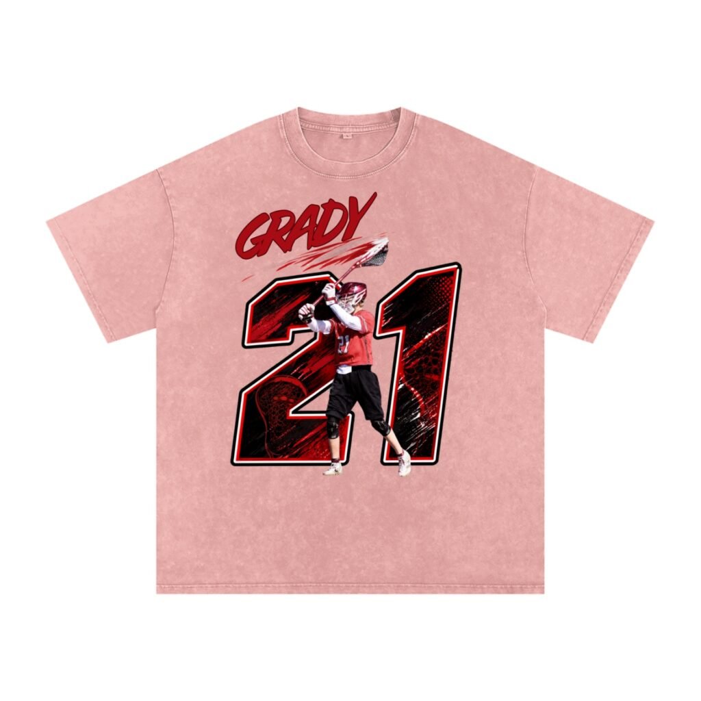 Grady Baker Snow Washed Oversized TEE