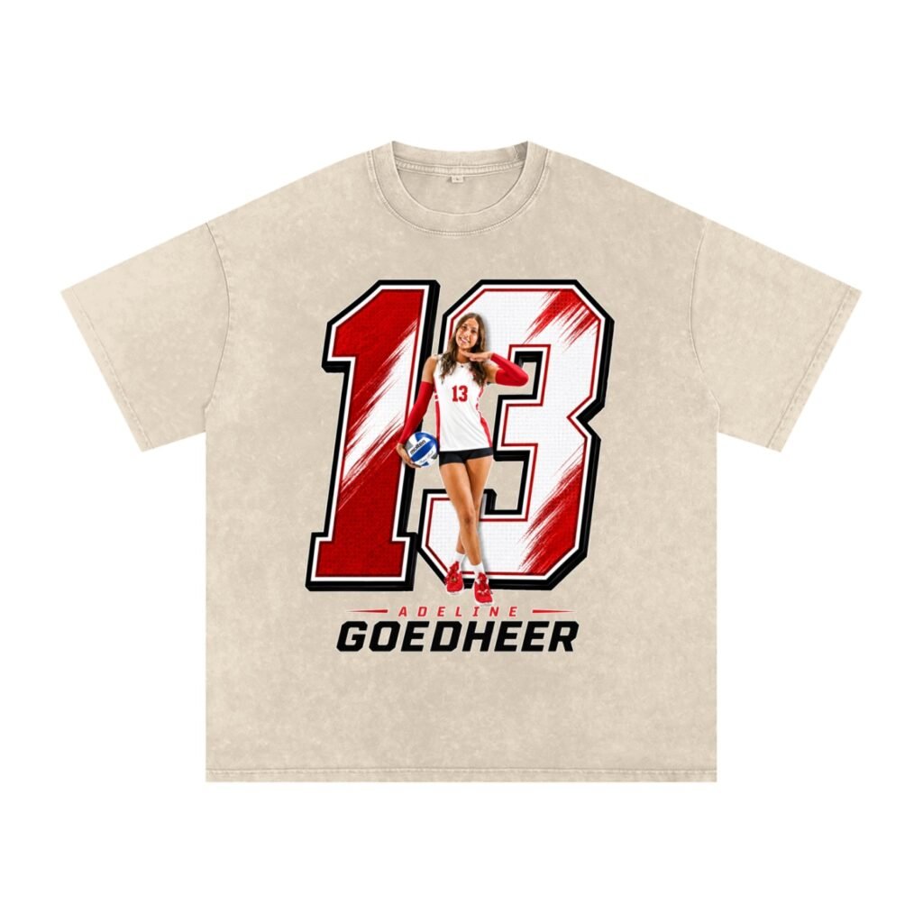 Adeline Goedheer Snow Washed Oversized TEE