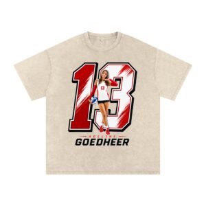 Adeline Goedheer Snow Washed Oversized TEE - Image 2