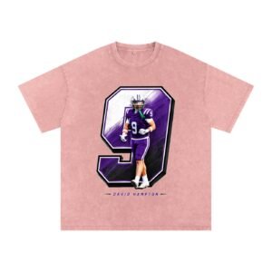 David Hampton Snow Washed Oversized TEE - Image 5