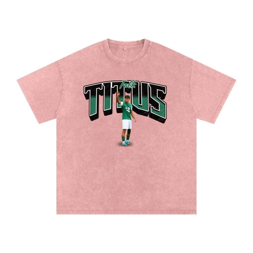 Titus Falk Snow Washed Oversized TEE
