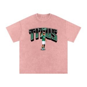 Titus Falk Snow Washed Oversized TEE - Image 5