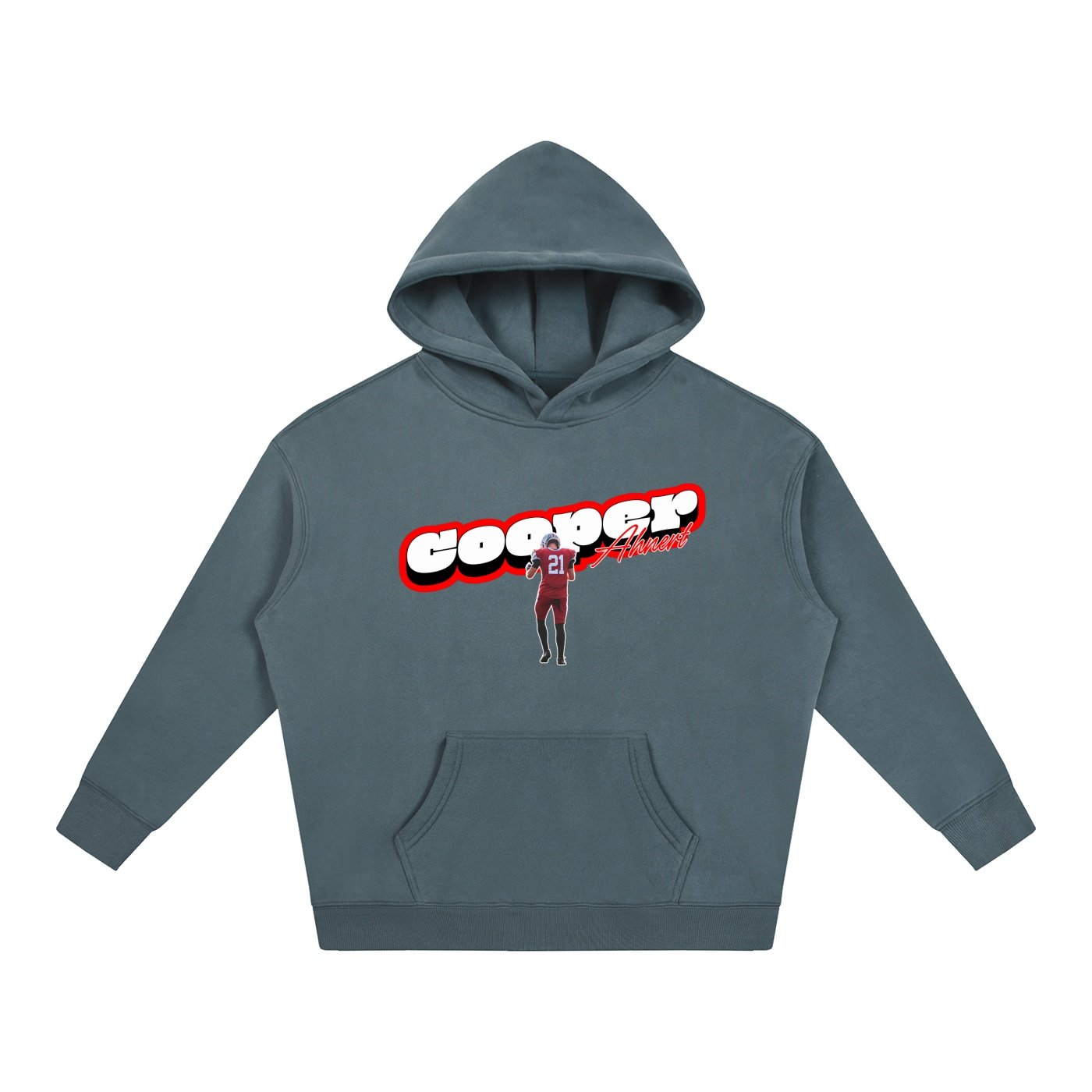 Cooper Ahnert Oversize Fleeced Hoodie - Image 4