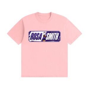 Rosa Smith Unisex Cotton T-Shirt - Image 4