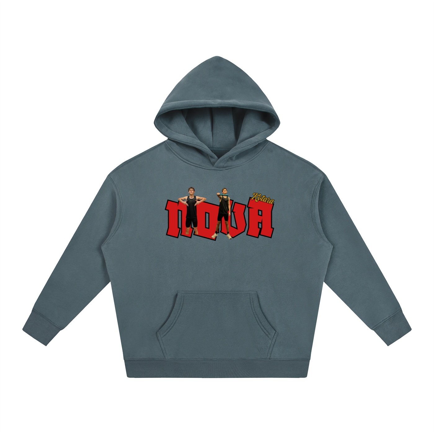 Nova Katora Oversize Fleeced Hoodie - Image 4