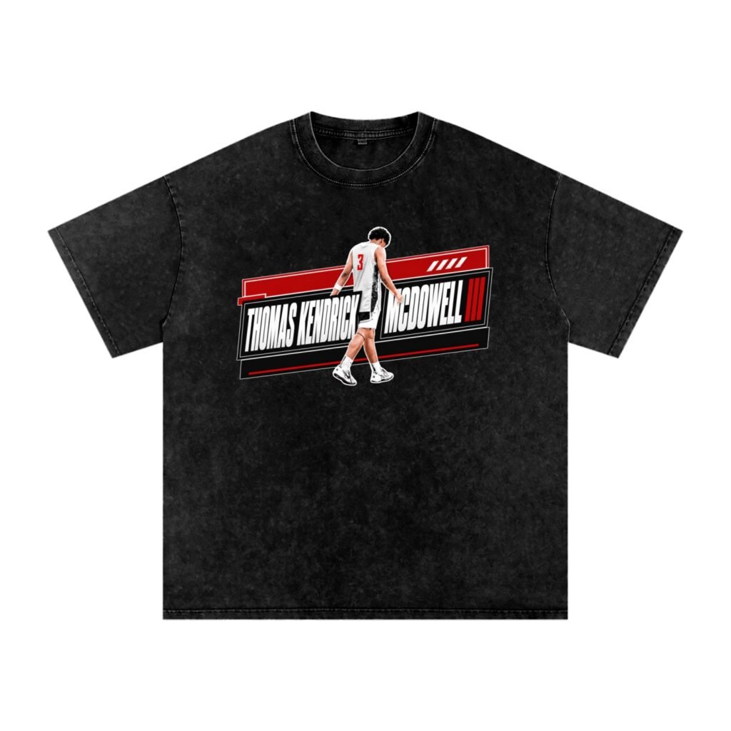 Thomas Kendrick McDowell III Snow Washed Oversized TEE