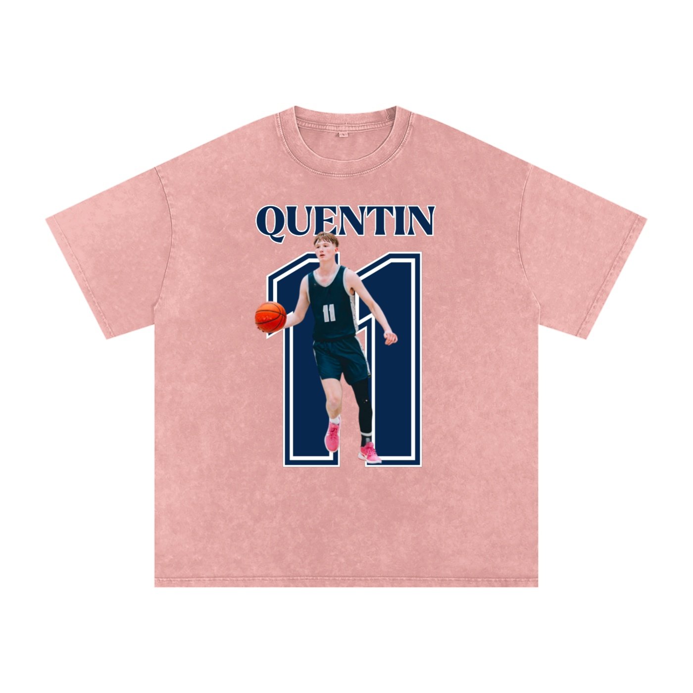 Quentin Jones Snow Washed Oversized TEE - Image 5
