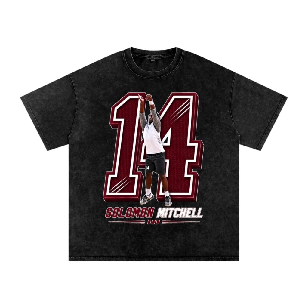 Solomon Mitchell Snow Washed Oversized TEE