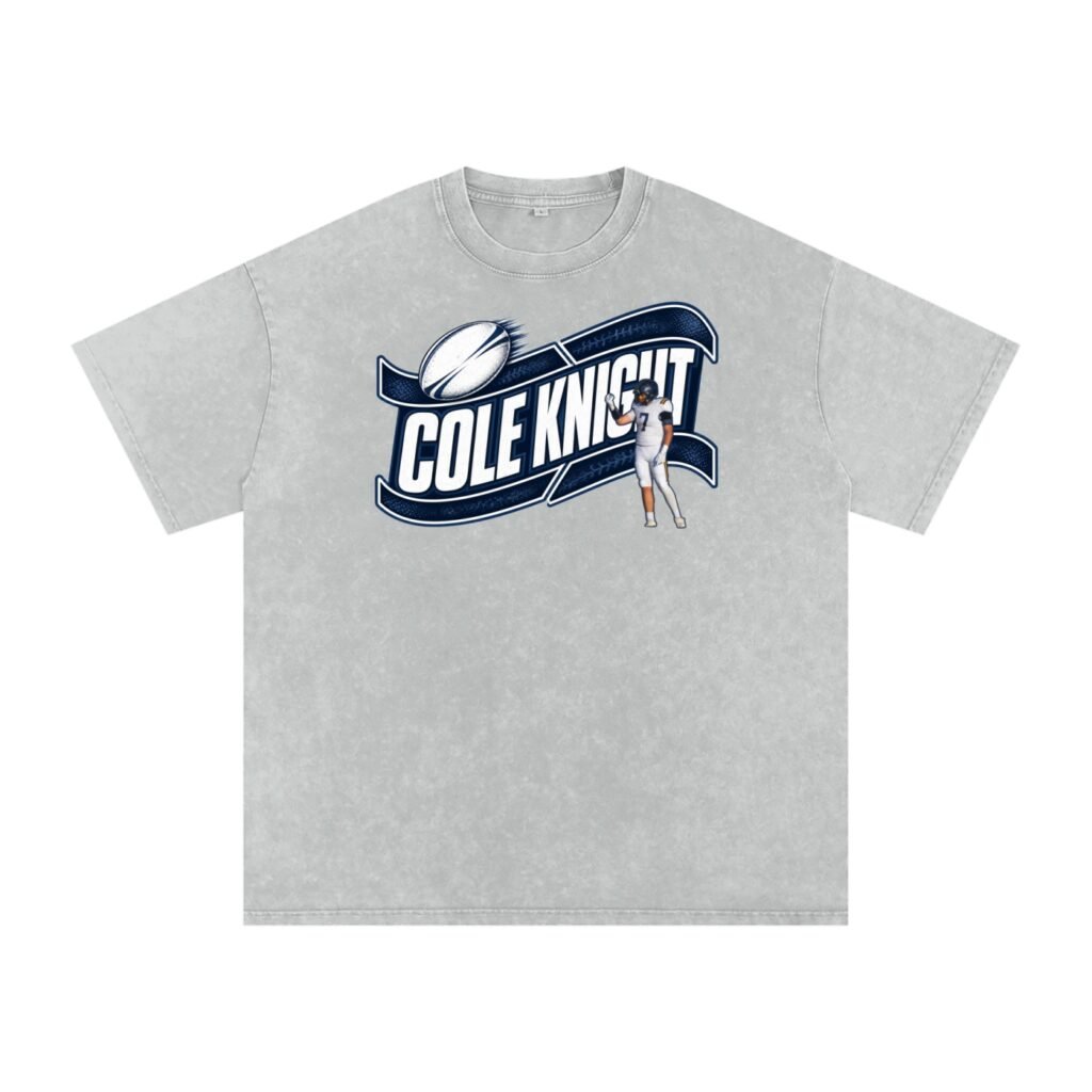 Cole Knight Snow Washed Oversized TEE