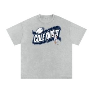 Cole Knight Snow Washed Oversized TEE - Image 3