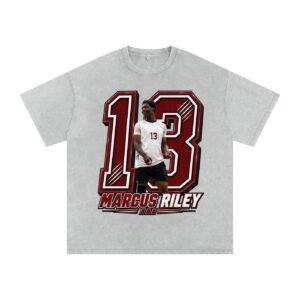 Marcus Riley Snow Washed Oversized TEE - Image 3