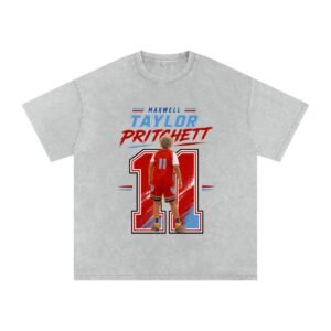 Maxwell Taylor Pritchett Snow Washed Oversized TEE - Image 3