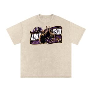 Abby Geairn Snow Washed Oversized TEE - Image 2