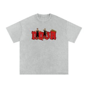 Nova Katora Snow Washed Oversized TEE - Image 3