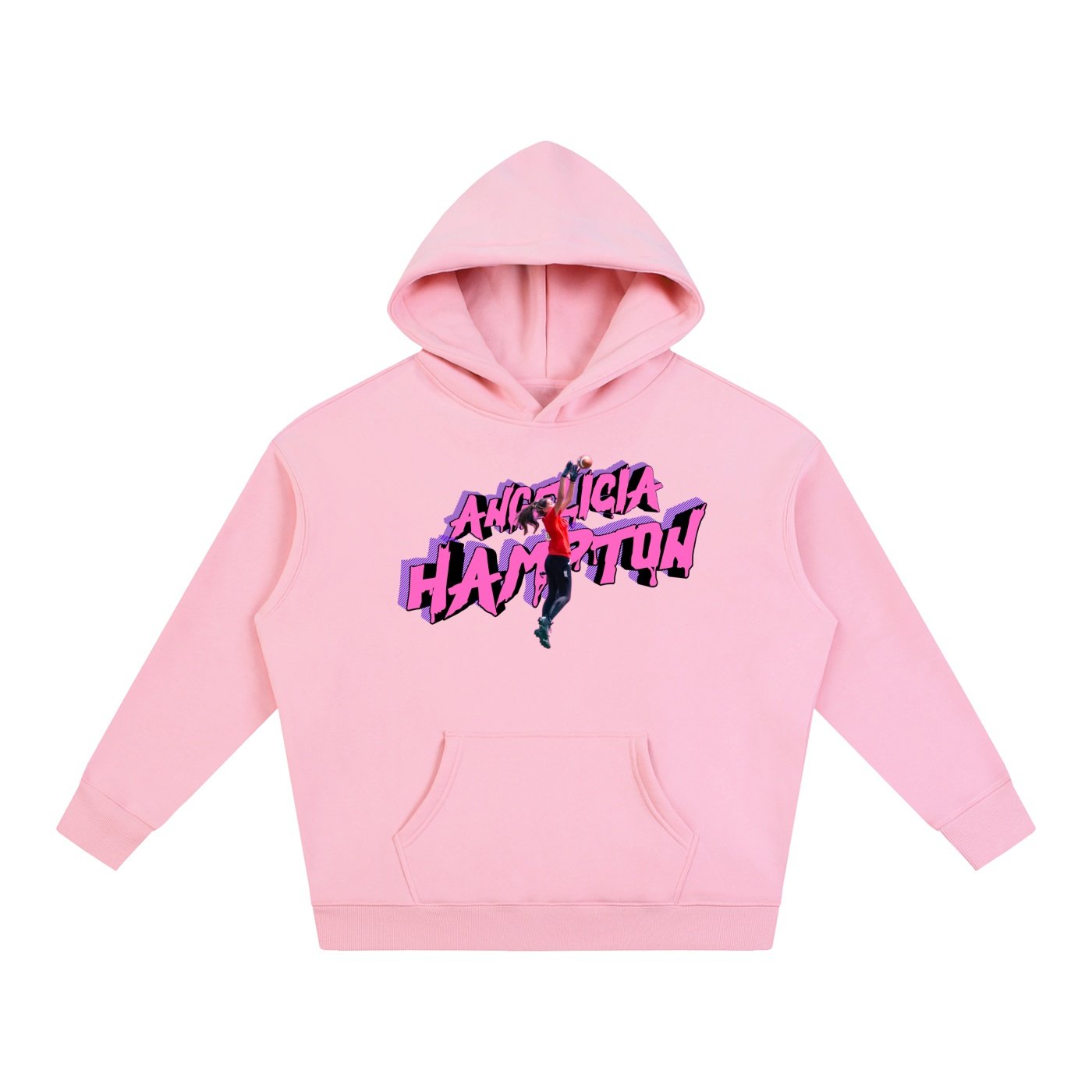 Angelicia Hampton Oversize Fleeced Hoodie - Image 5