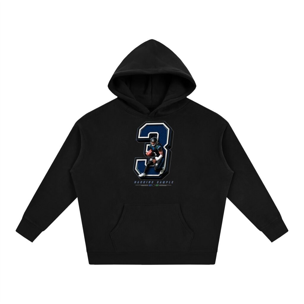 Darrius Sample Oversize Fleeced Hoodie