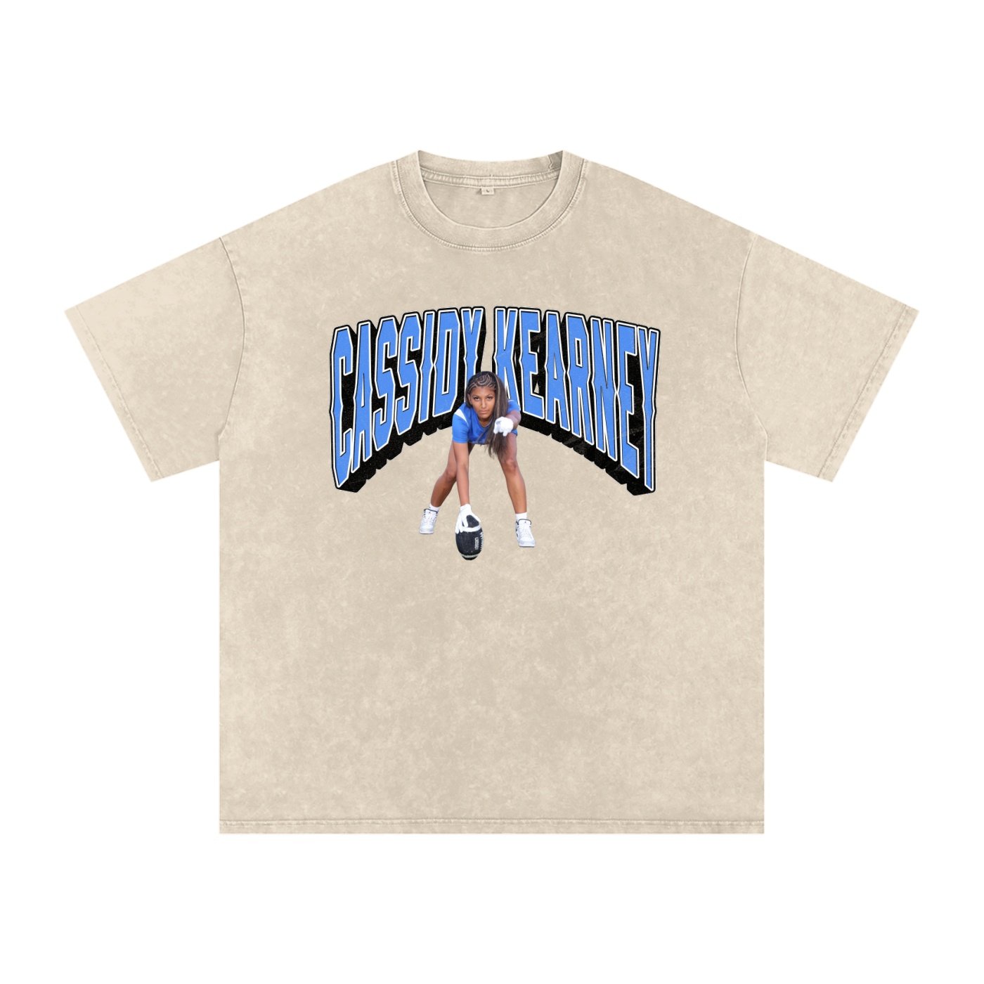 Cassidy Kearney Snow Washed Oversized TEE - Image 2