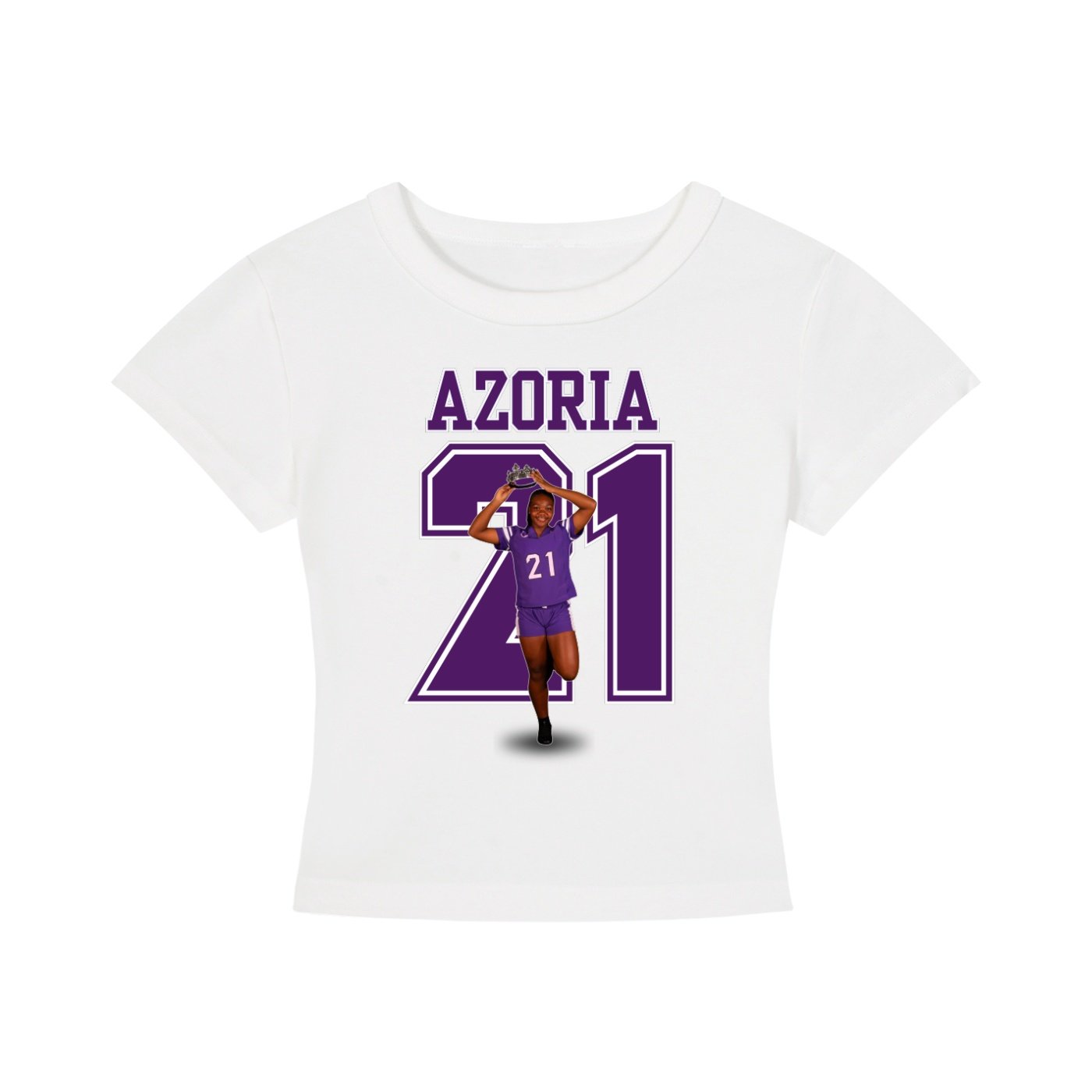 Azoria Glass Women's CropTop - Image 2