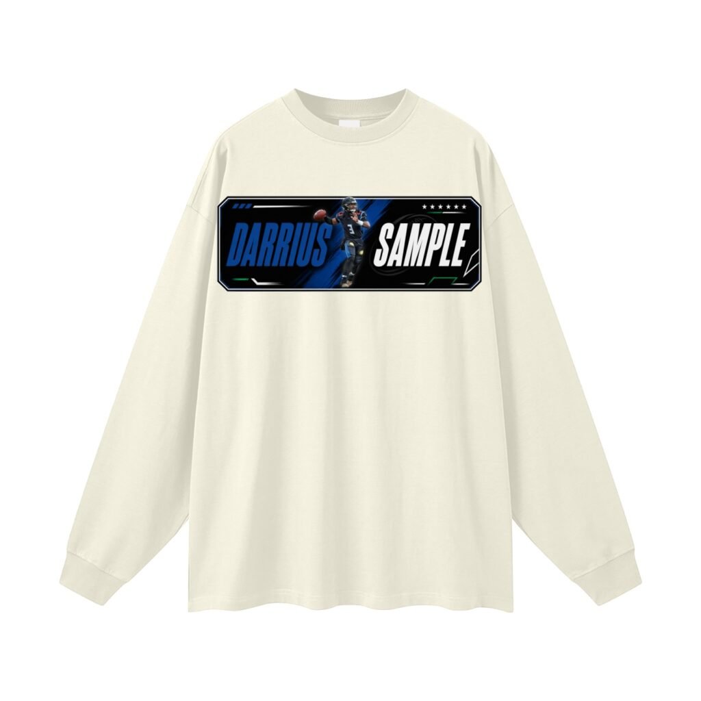 Darrius Sample Unisex Long Sleeve T-Shirt