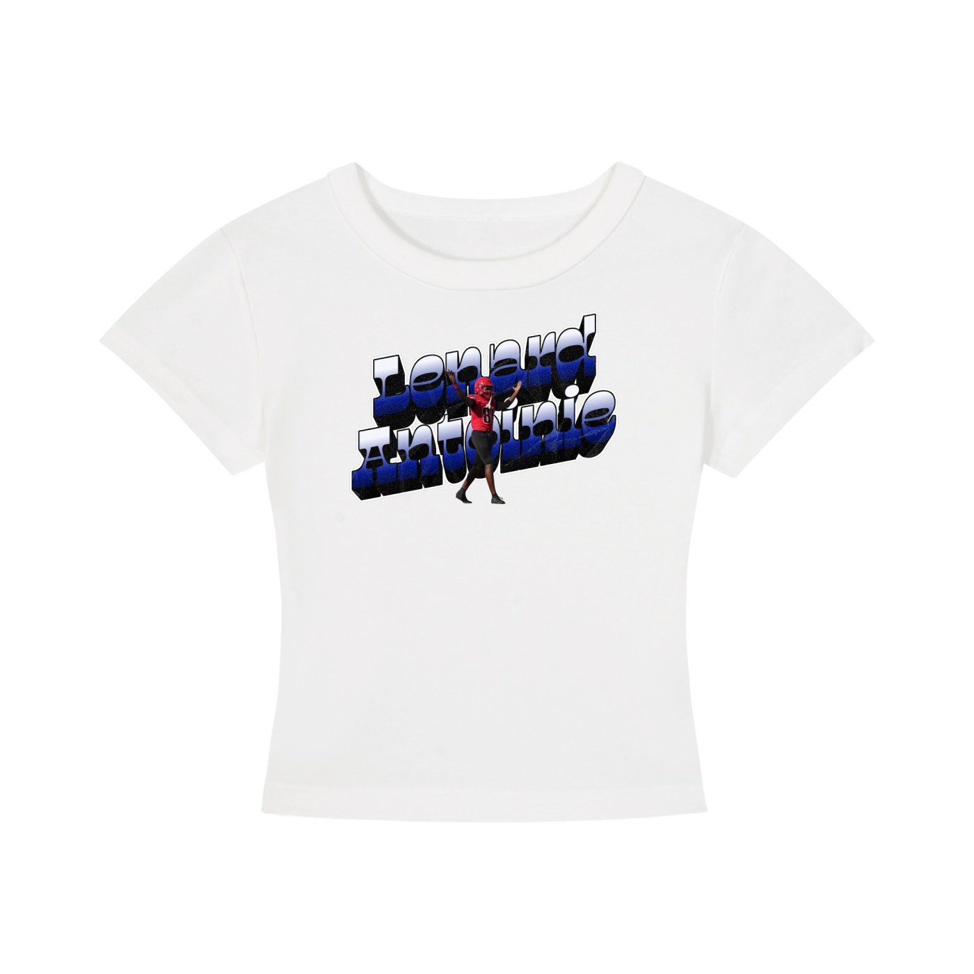 Lenard Antoine Women's CropTop - Image 2
