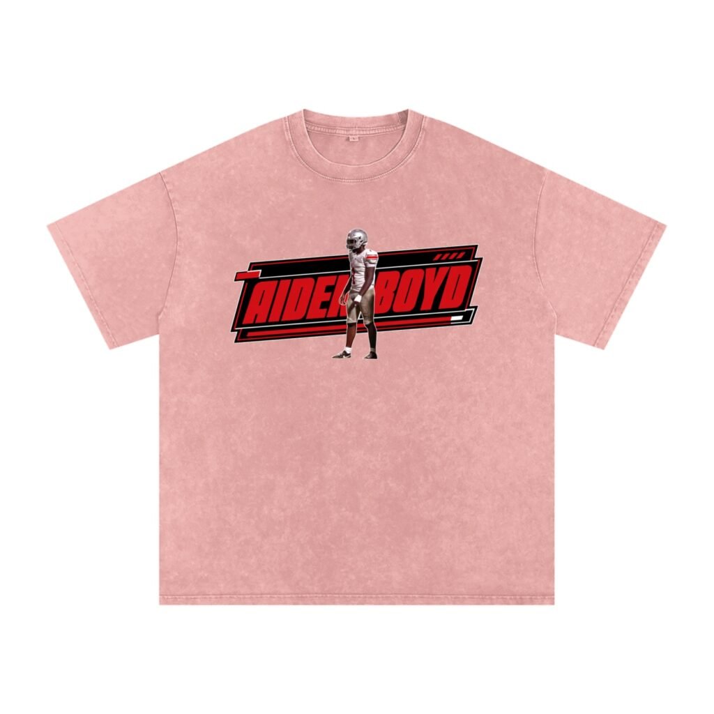 Aiden Boyd Snow Washed Oversized TEE
