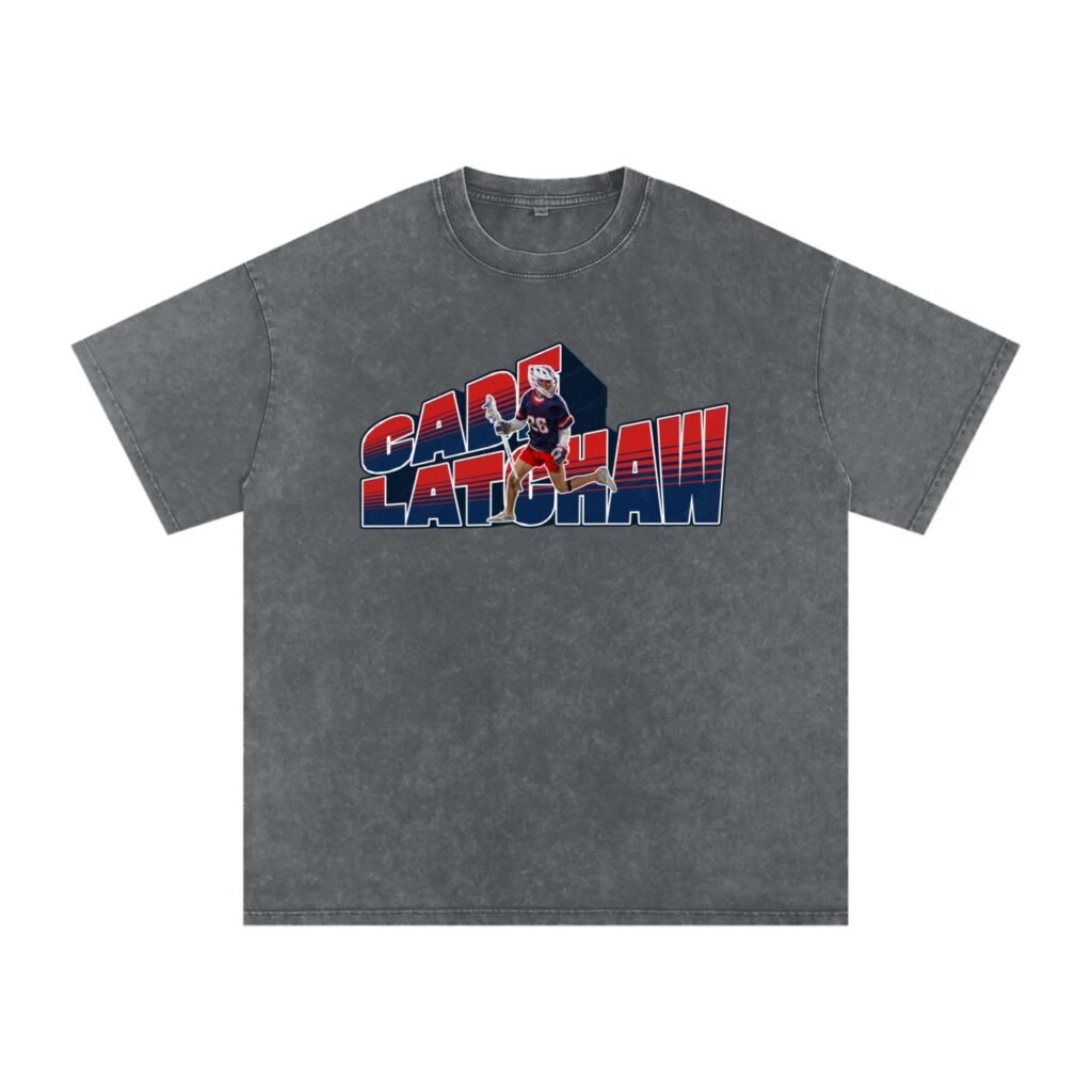 Cade Latchaw Snow Washed Oversized TEE