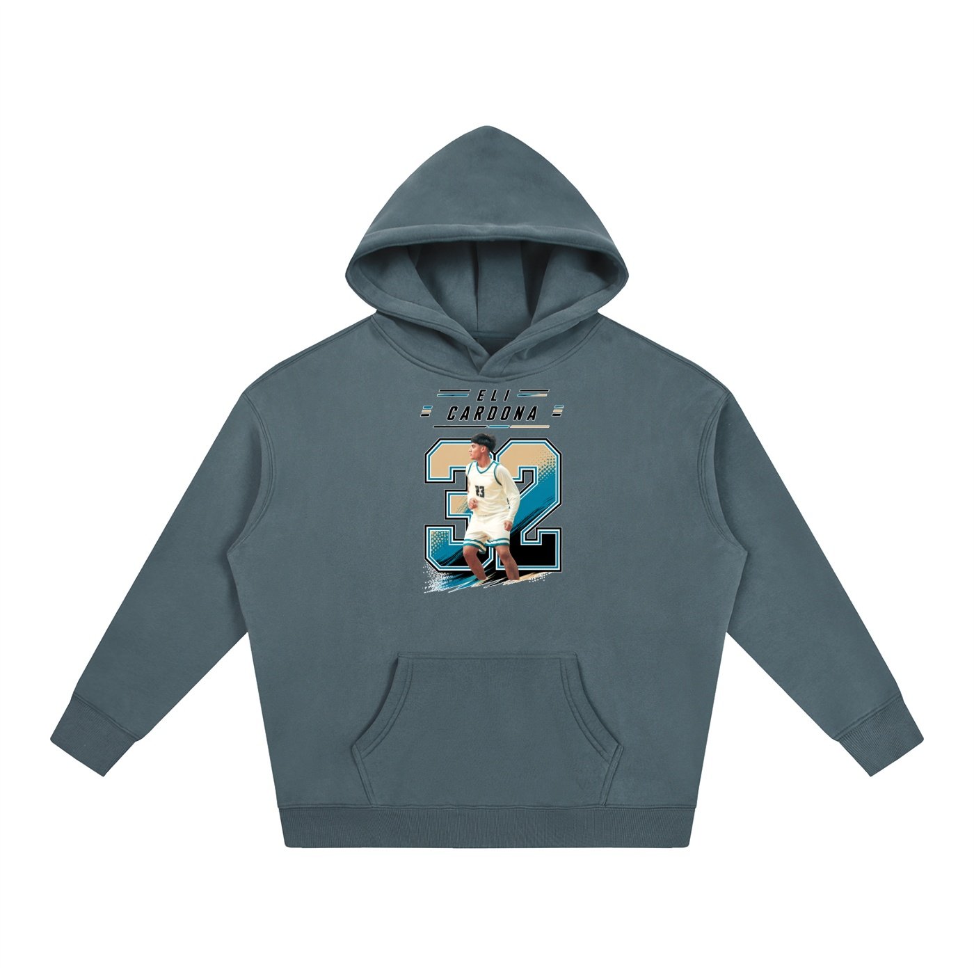 Eli Cardona Oversize Fleeced Hoodie - Image 3