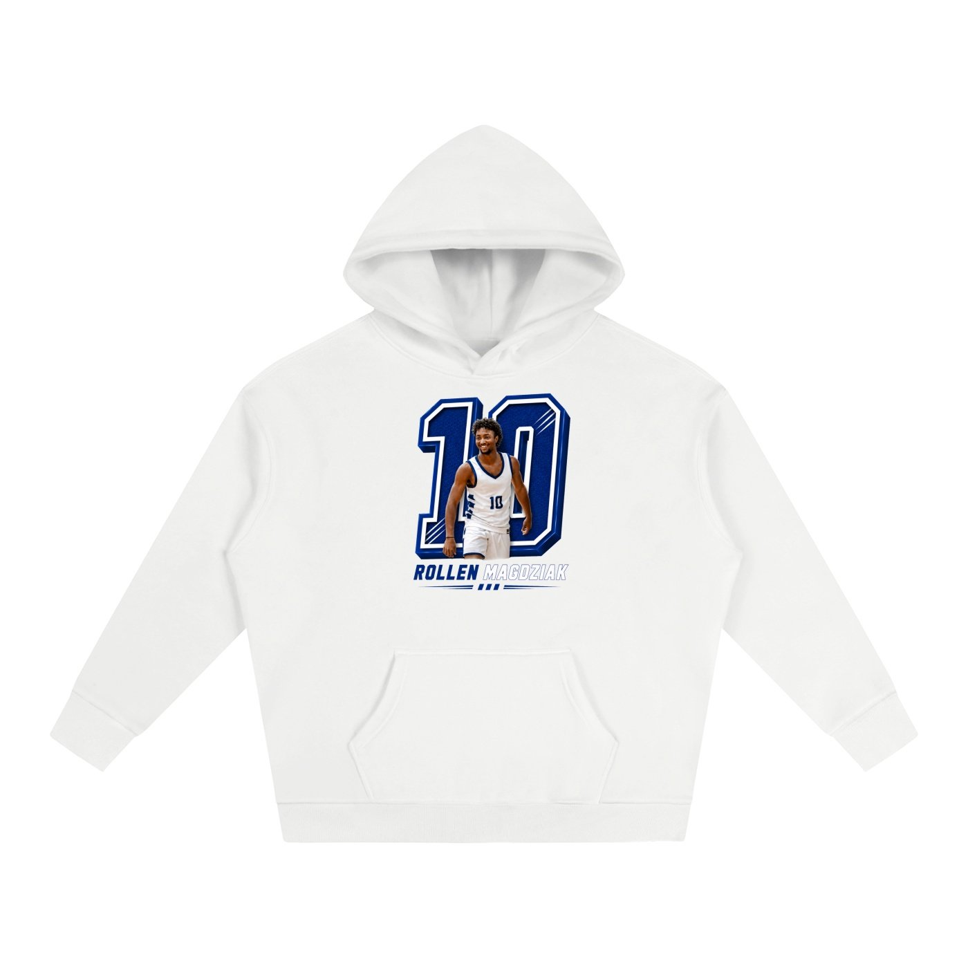 Rollen Magdziak Oversize Fleeced Hoodie - Image 2