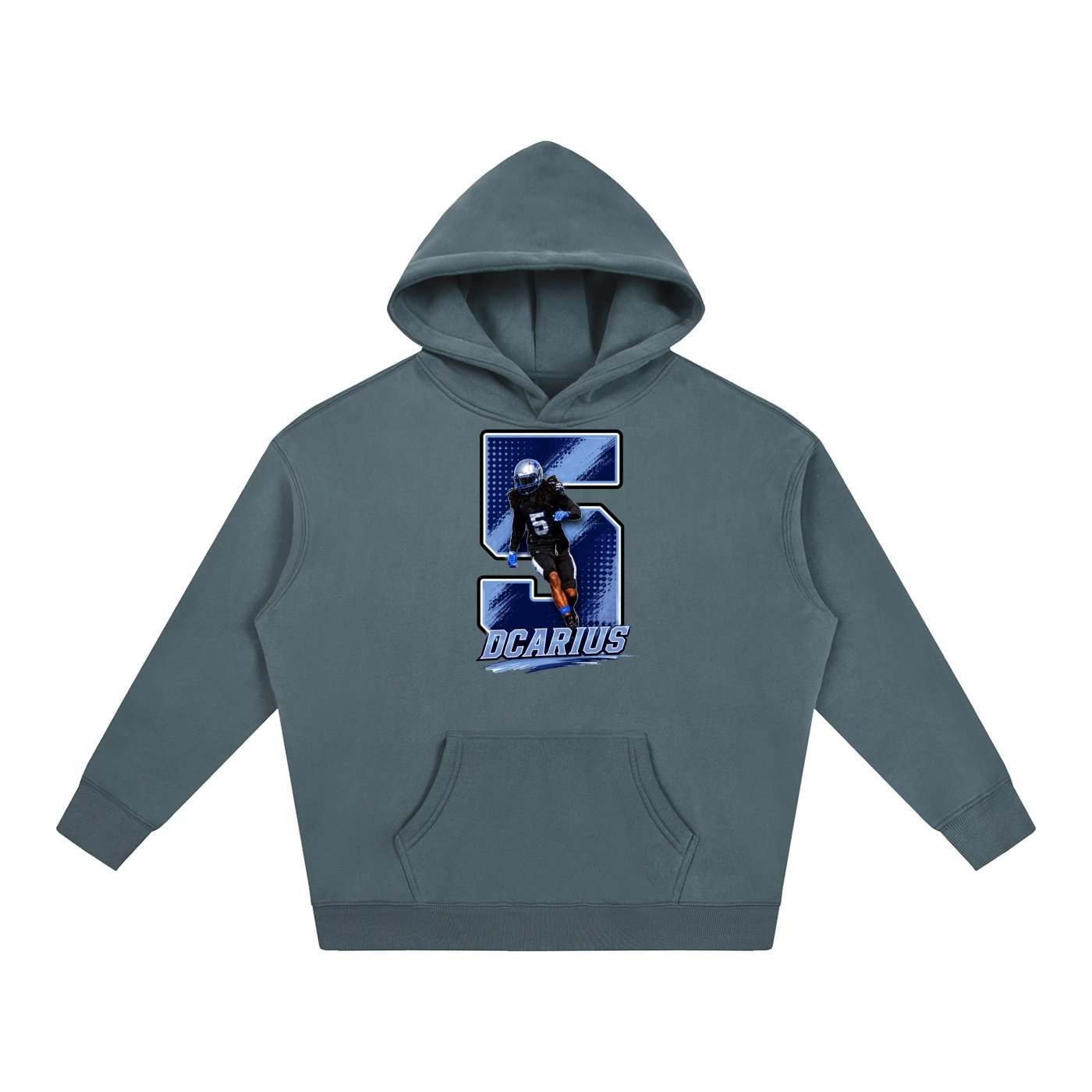 Dcarius Davis Oversize Fleeced Hoodie - Image 4