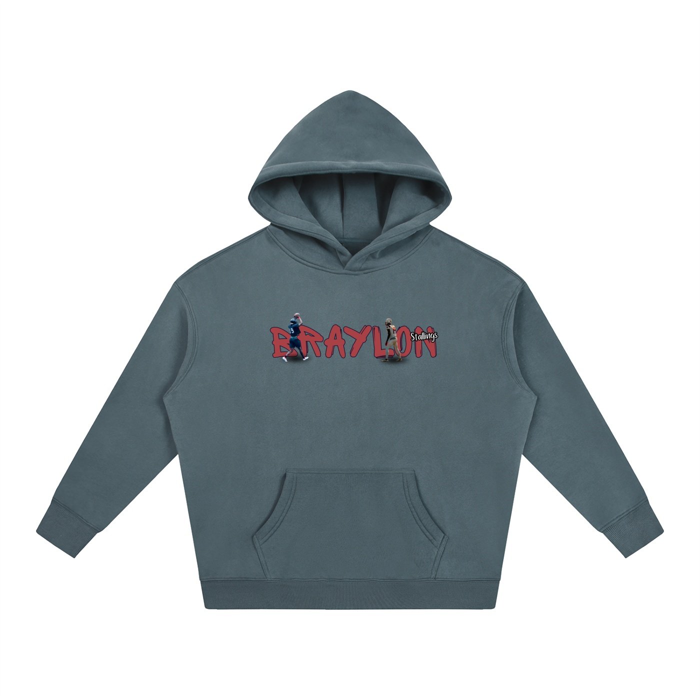 Braylon Oversize Fleeced Hoodie - Image 4