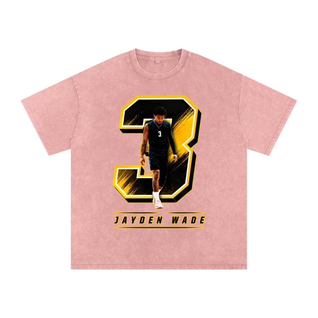 Jayden Wade Snow Washed Oversized TEE