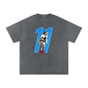Cassidy Snow Washed Oversized TEE - Image 4