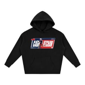 Cade Latchaw Oversize Fleeced Hoodie - Image 1